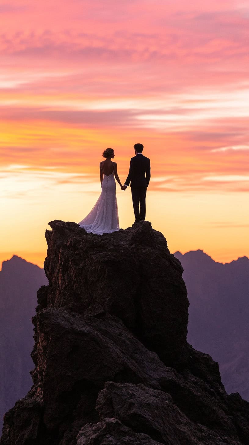 Sunset Silhouette at The Summit