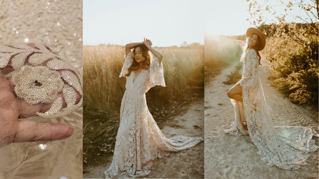 The Wildflower Boho Sequin Dress