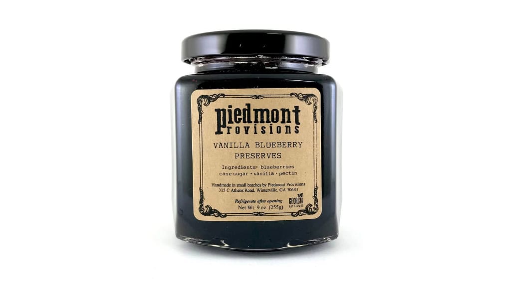 Vanilla Blueberry Organic Preserves