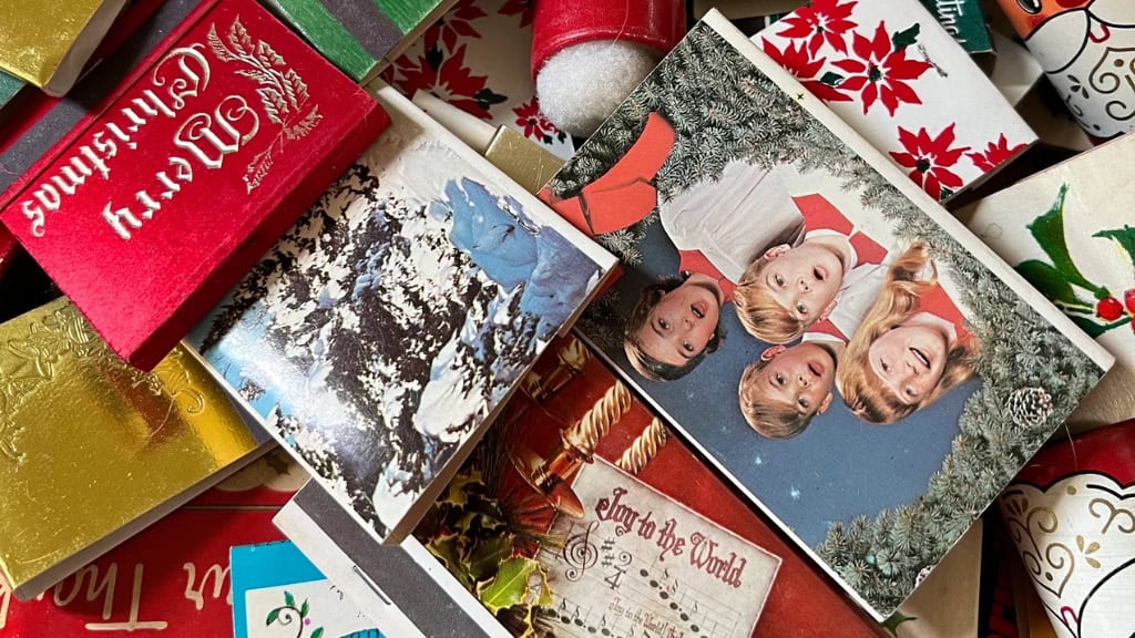 Vintage Christmas Matchbook Lot of 10