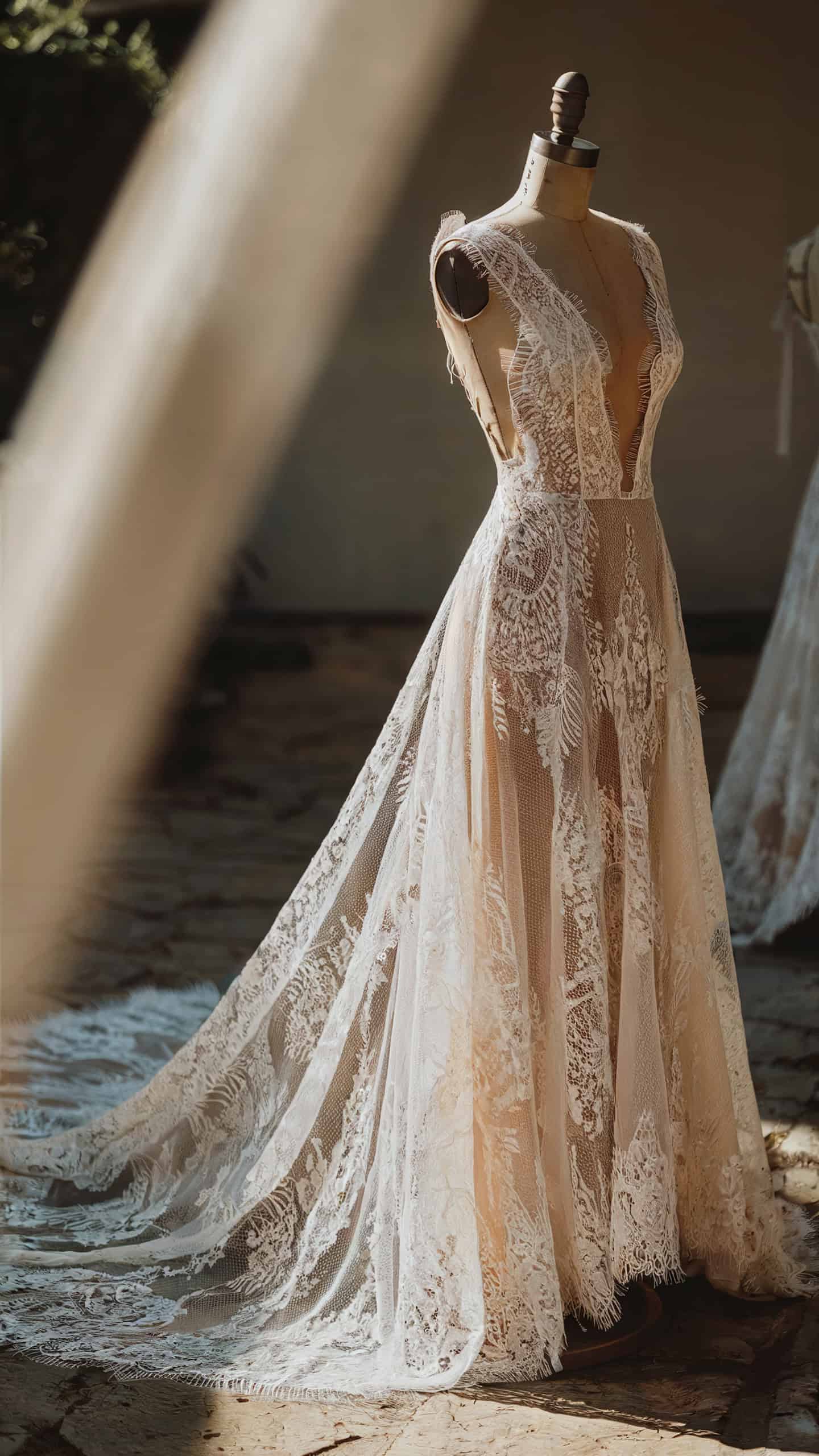 Bohemian Lace Gowns