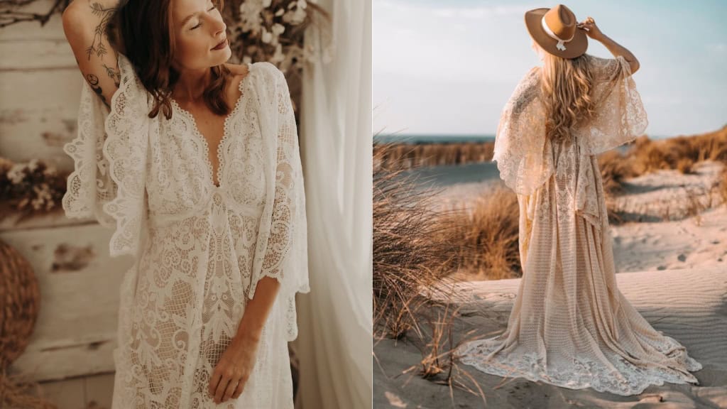 Maggie Lace Boho Dress