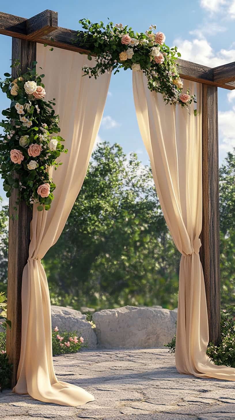 Affordable Wedding Arch