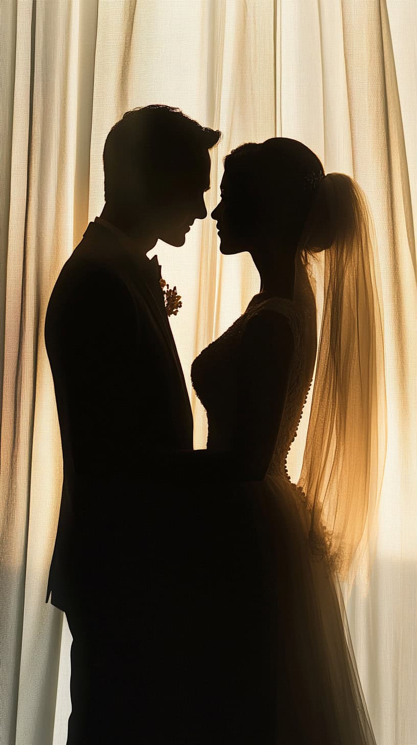 Backlit through Curtains