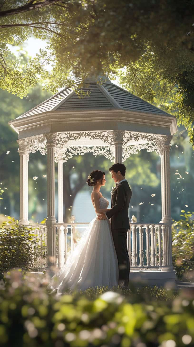 Classic White Gazebo