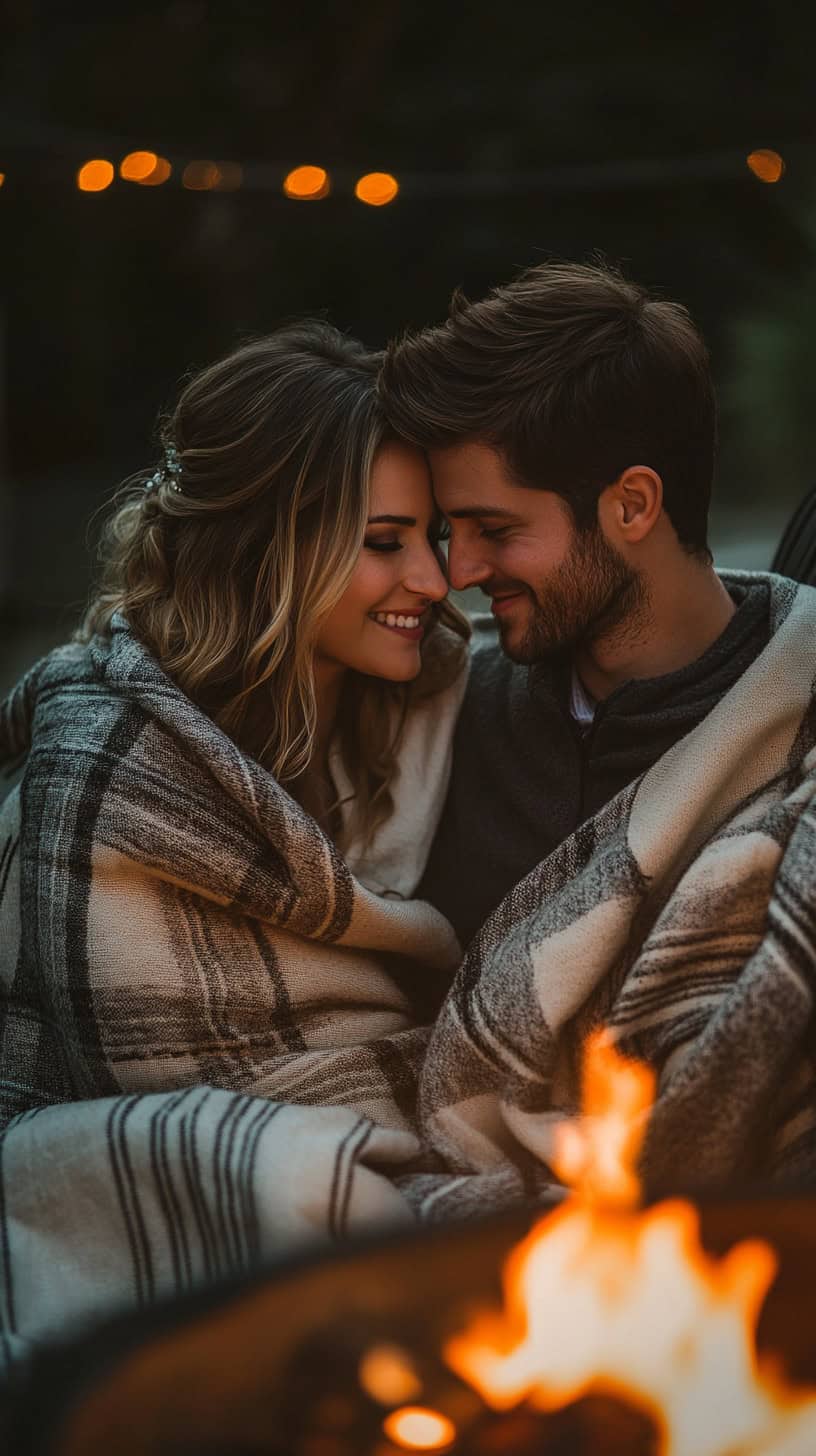 Cozy Firepit Snuggle
