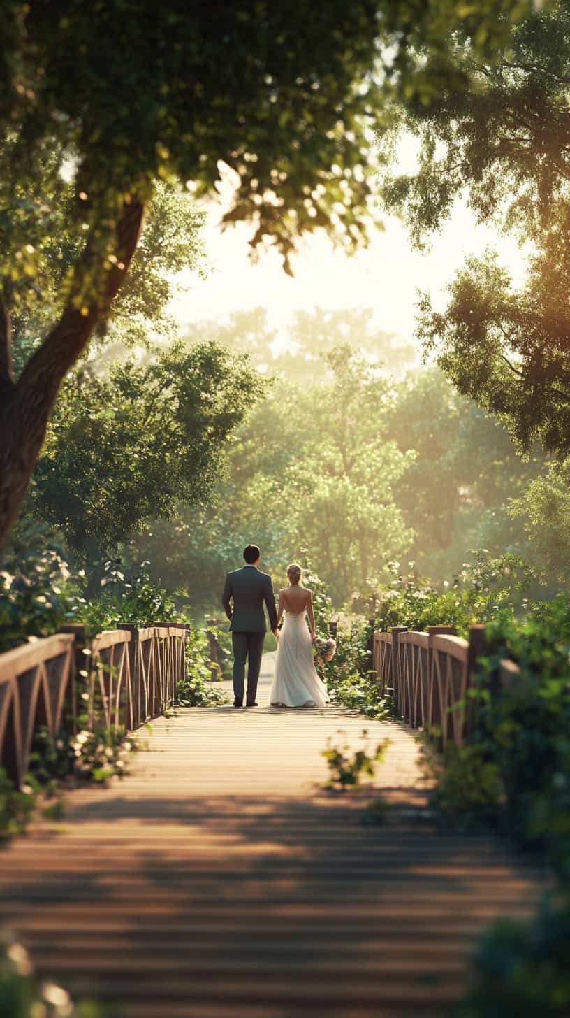 Cozy Wooden Bridge