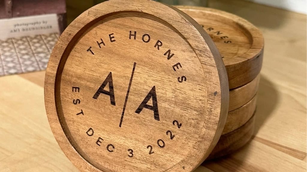 Personalized Custom Coasters Set