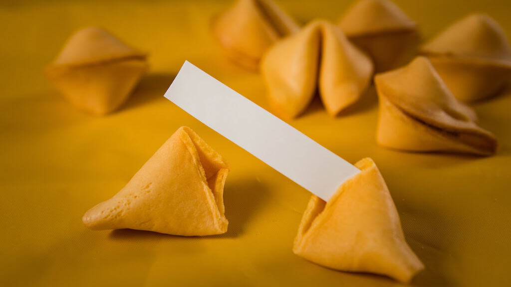 Custom Vanilla Fortune Cookies 50 Pack