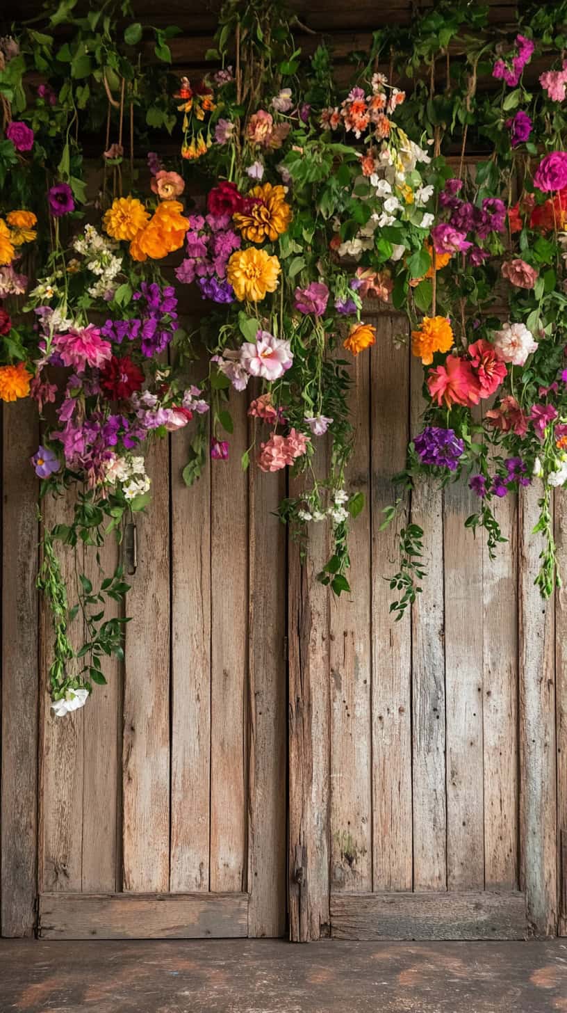 DIY Ceremony Backdrop