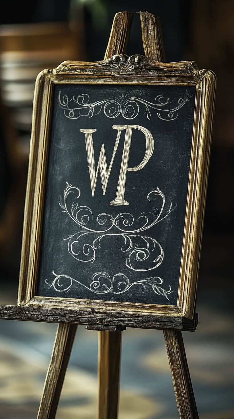 Decorative Chalkboard Signs
