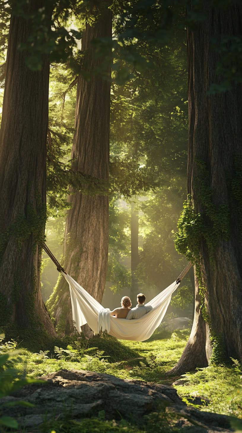 Draped Hammock Moment