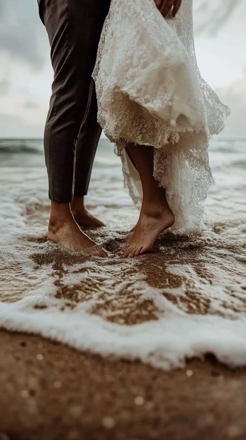 Feet in Sand