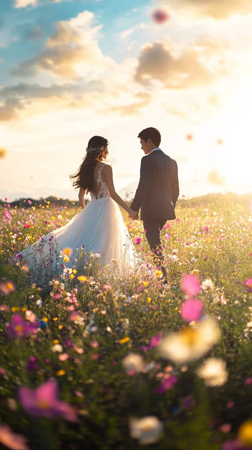 Flower Field Dancing