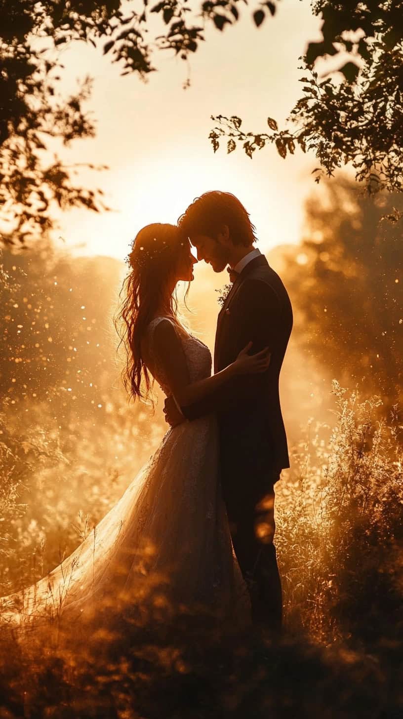 Golden Hour Embrace
