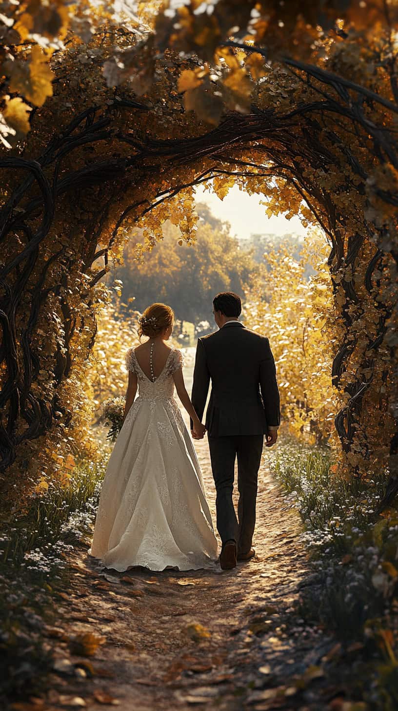 Graceful Walk Through Twisted Vines