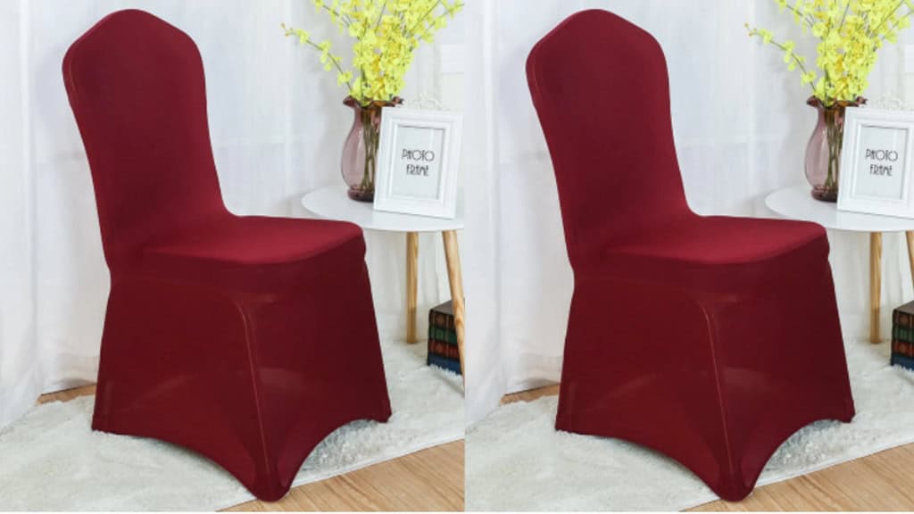 Grey Lycra Spandex Chair Covers