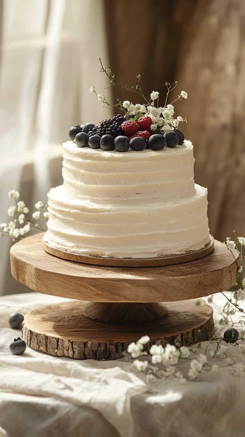 Homemade Wedding Cake