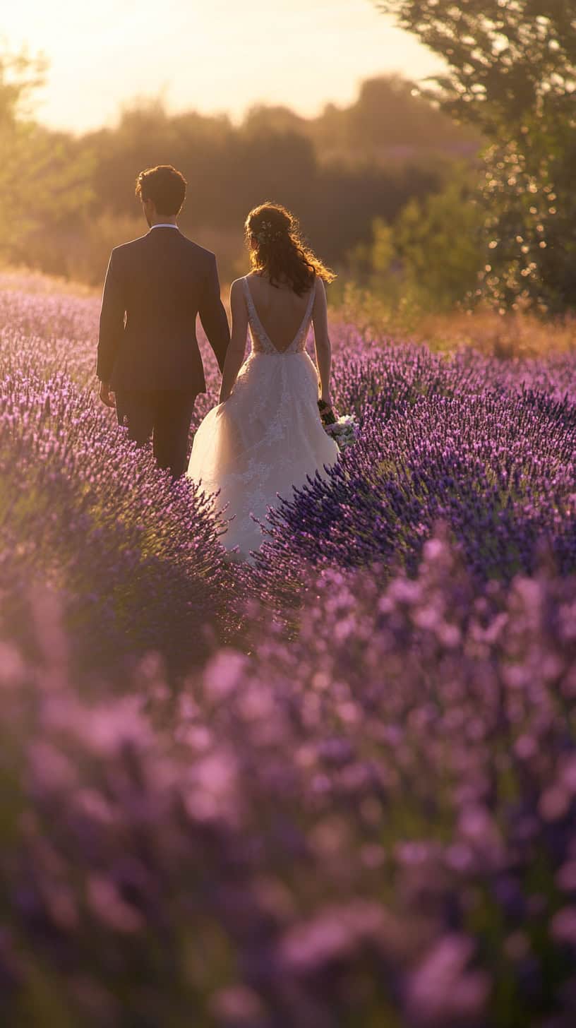 Lavender Field Romance