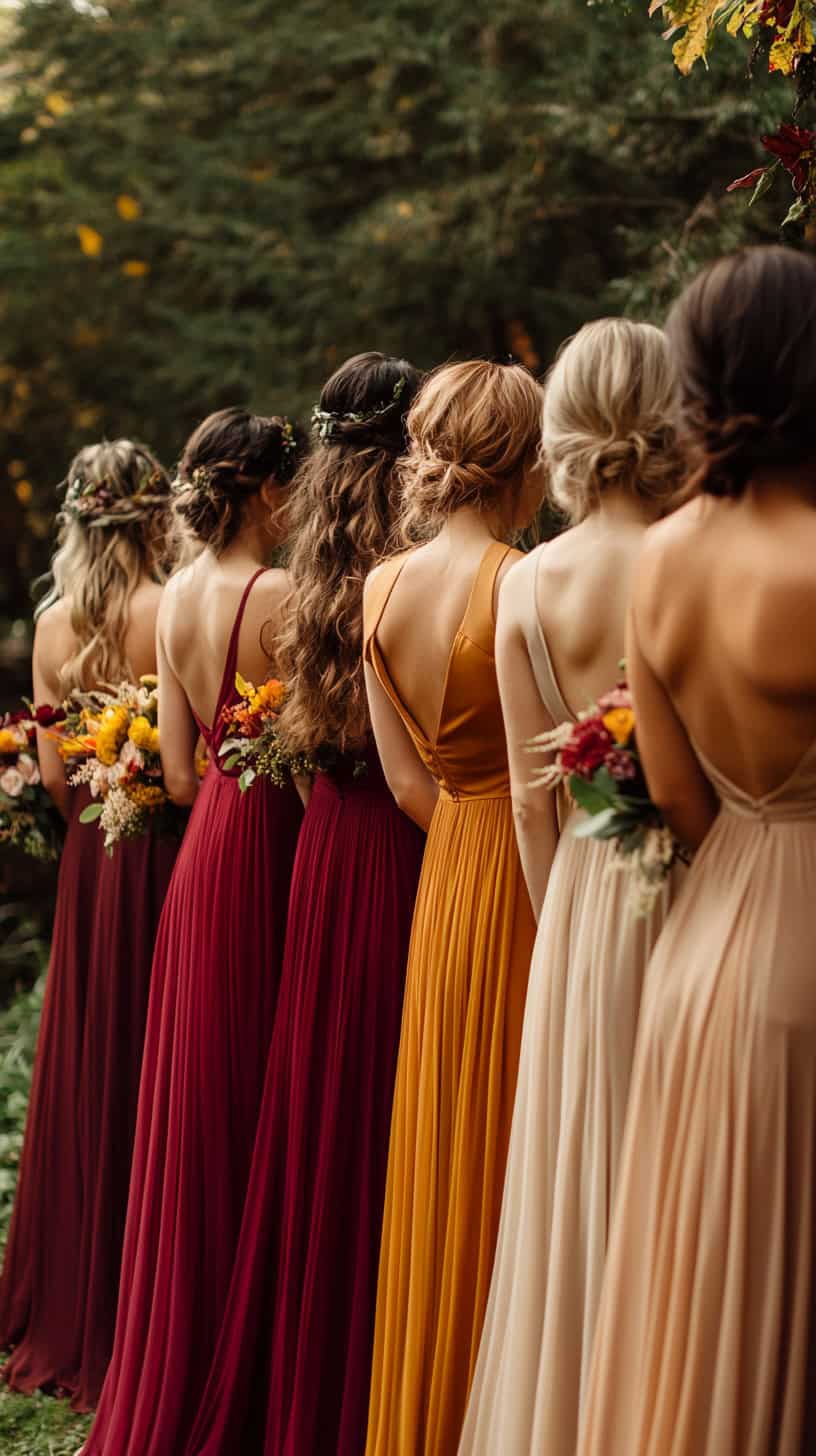 Mix and Match Bridesmaid Dresses