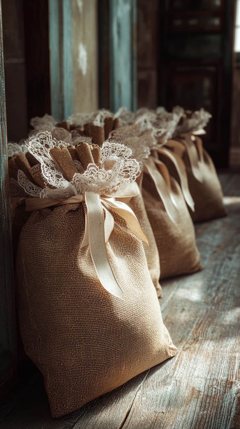 Natural Burlap Sacks
