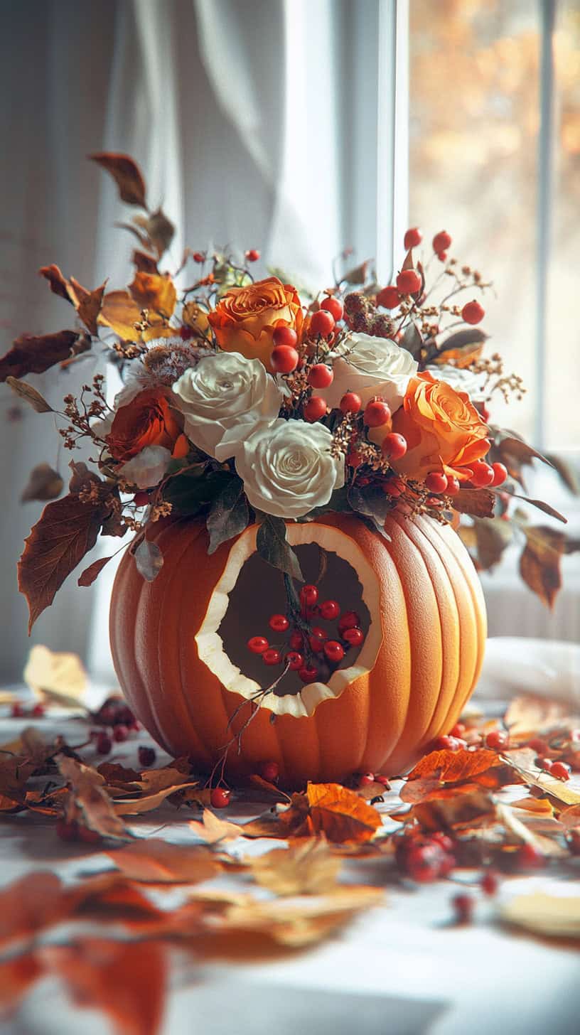 Pumpkin Centerpieces
