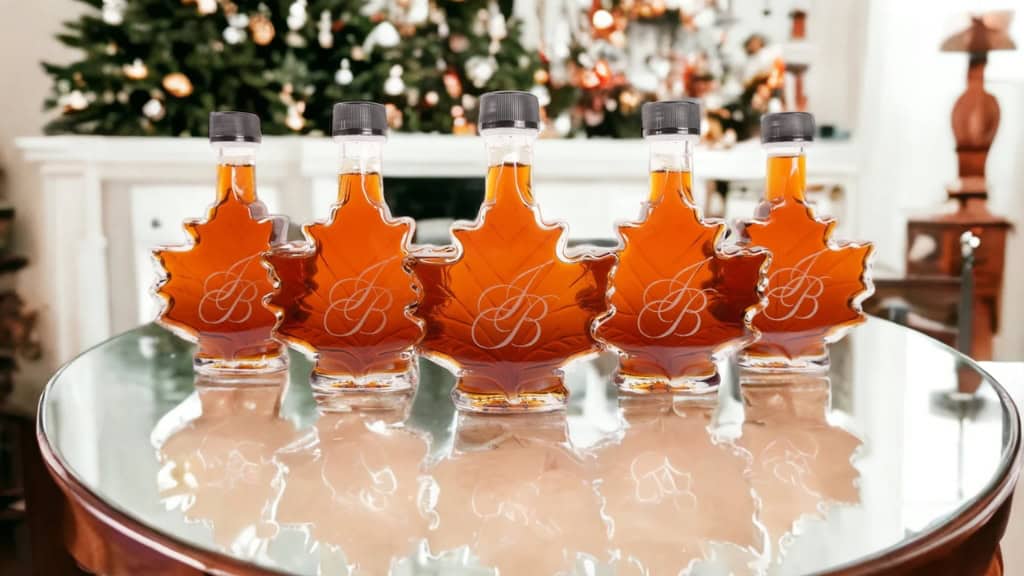 Pure Vermont Maple Syrup Favor