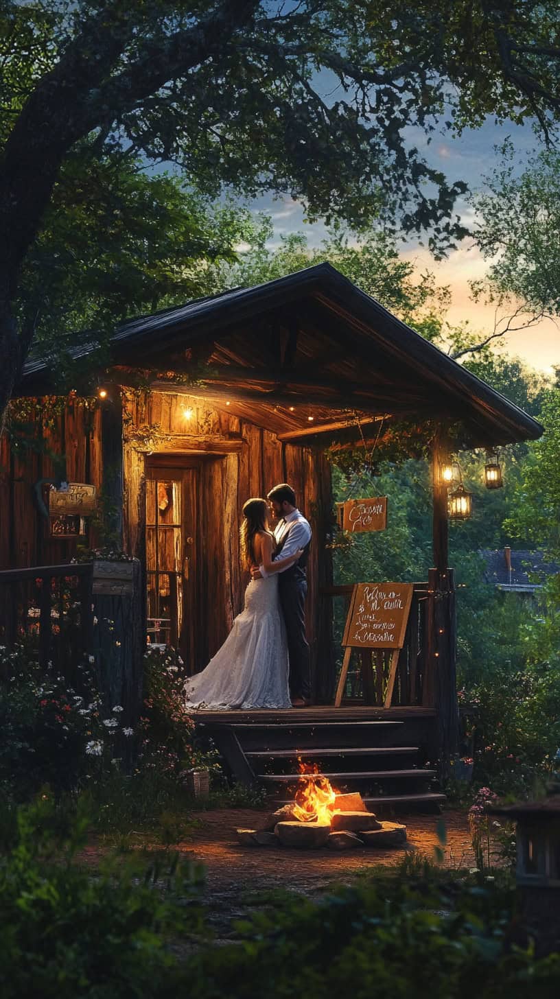 Rustic Cabin Backdrop