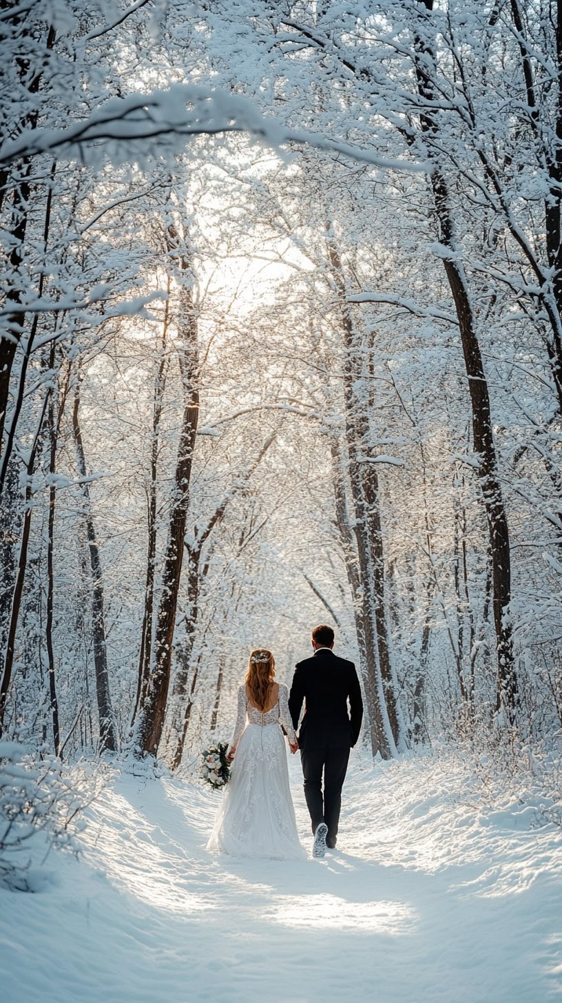 Snowy Forest Stroll