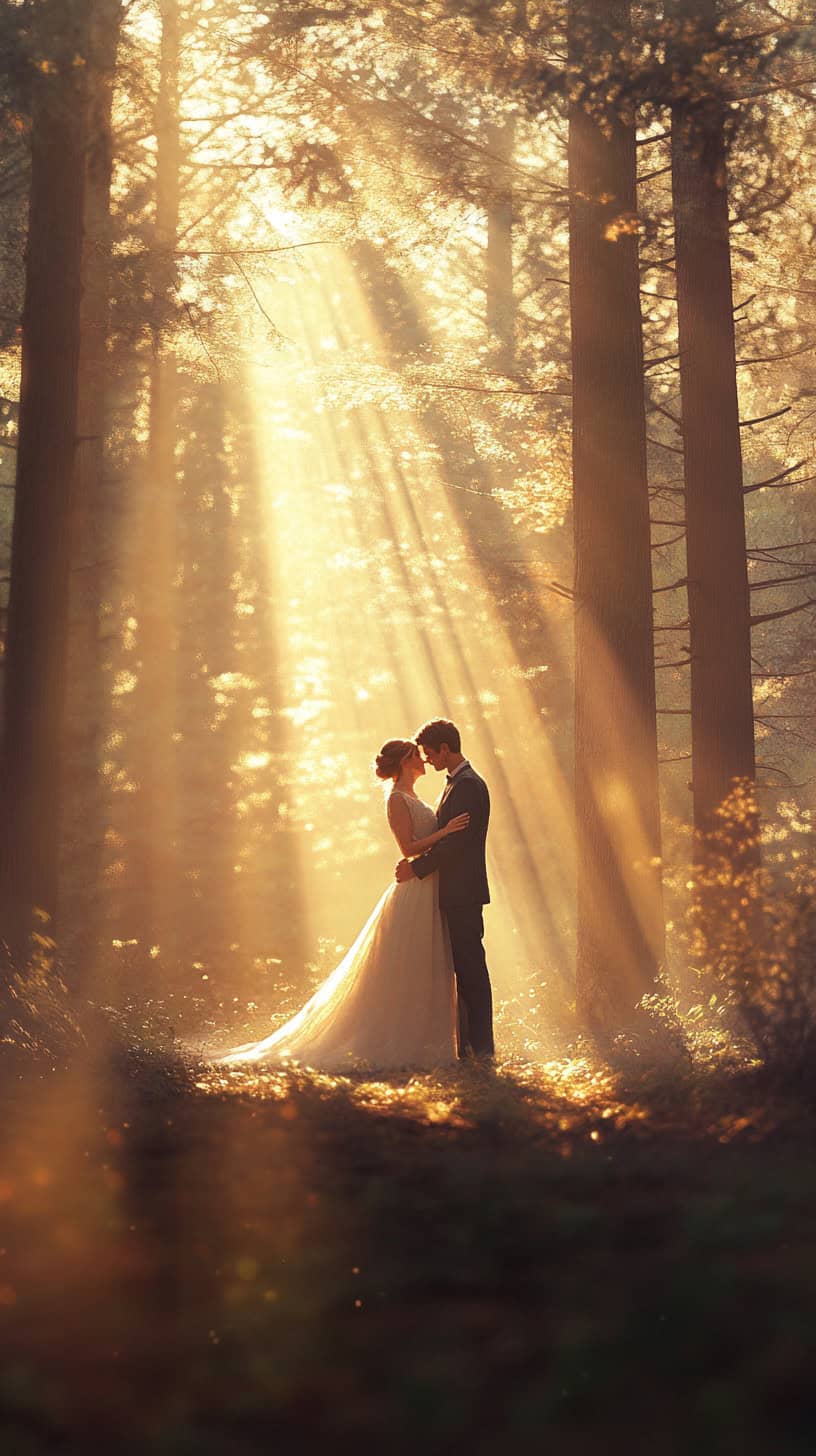 Sunlight through Trees
