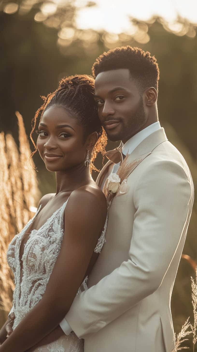 Thrifted Wedding Attire