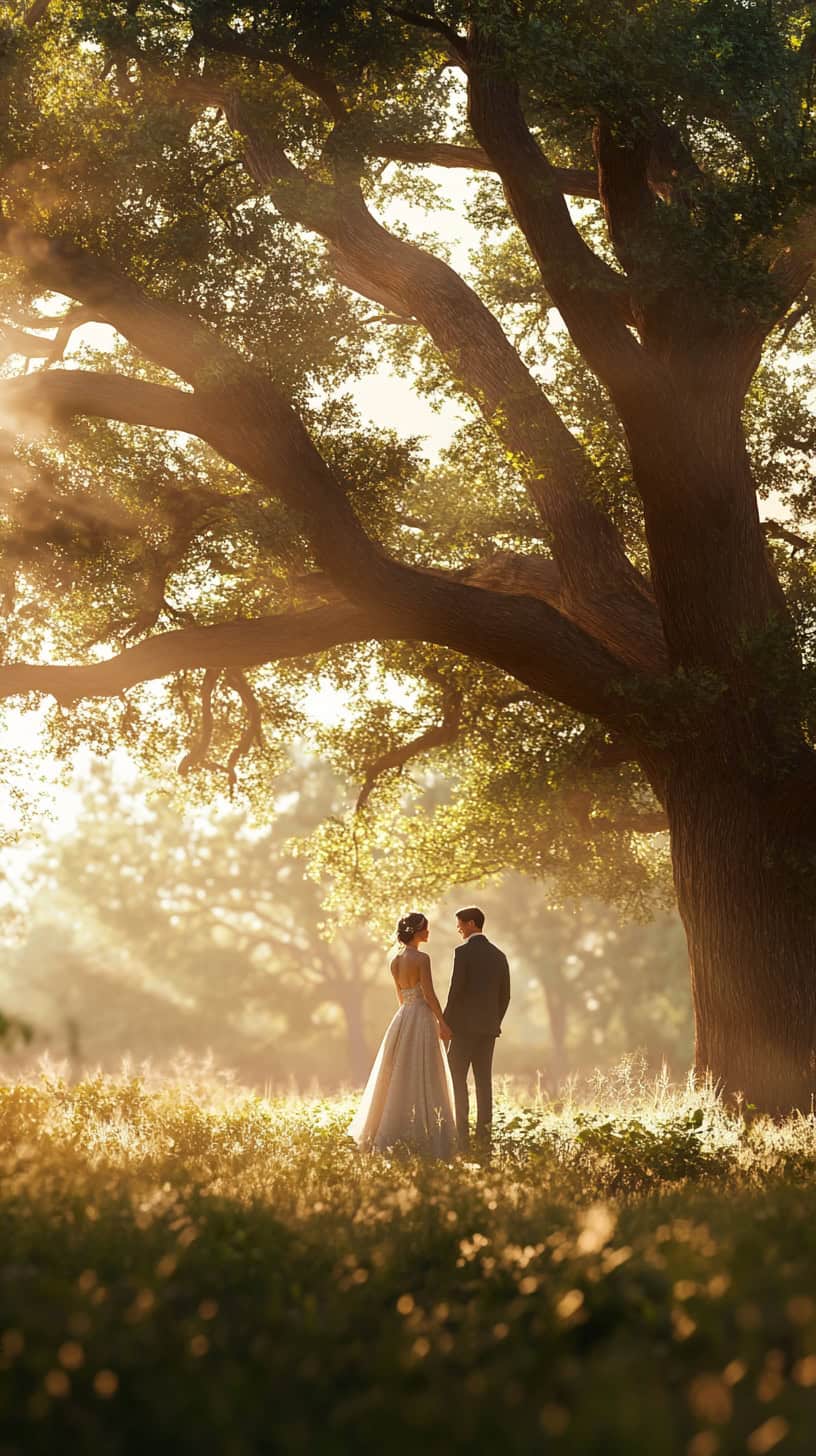 Under the Oak Tree Gaze