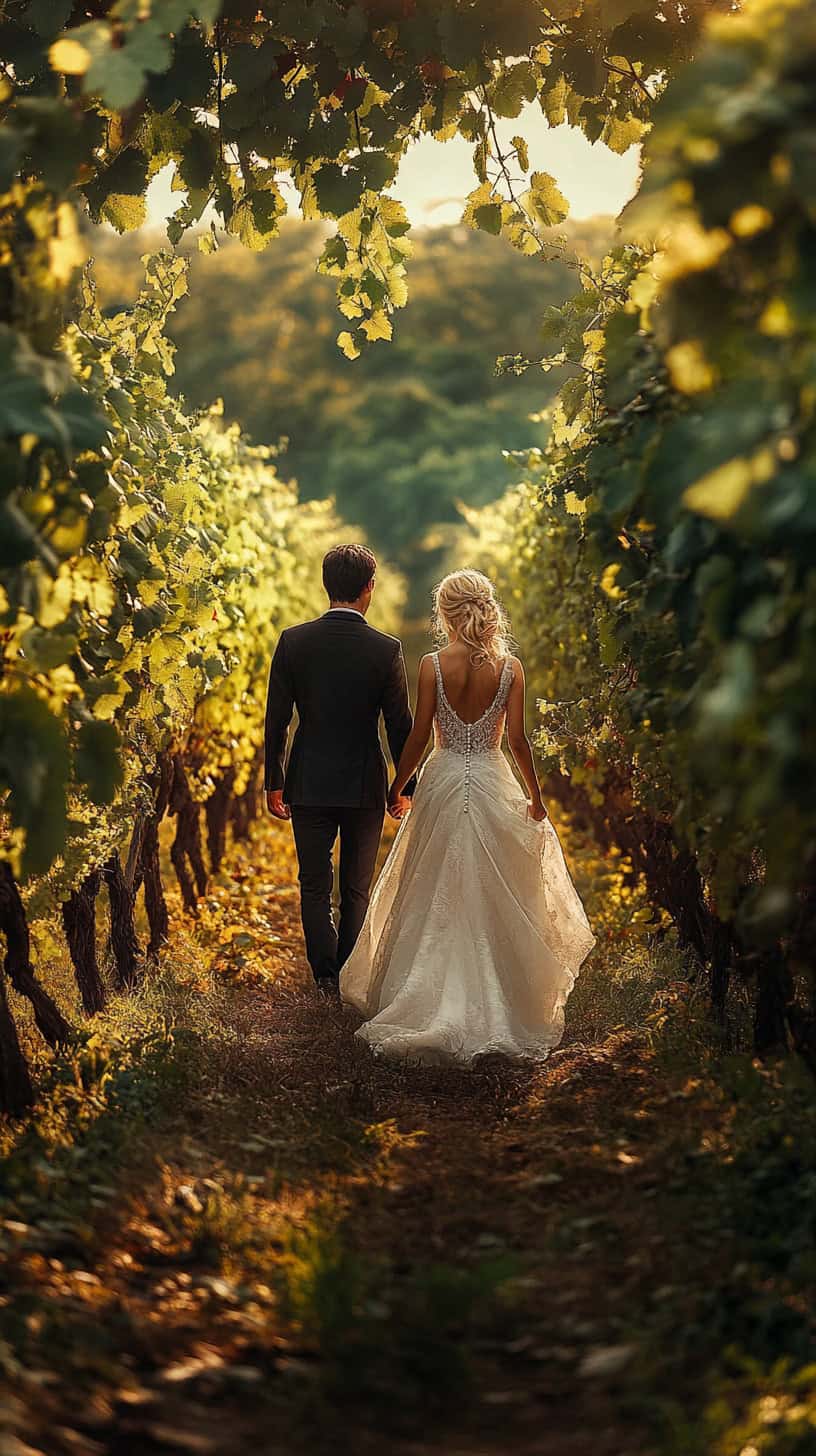 Vineyard Pathway Love