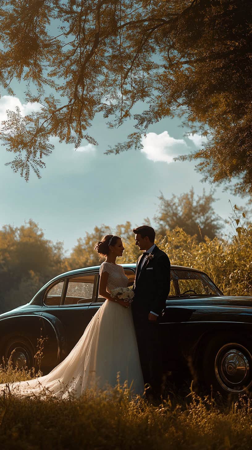Vintage Car Backdrop
