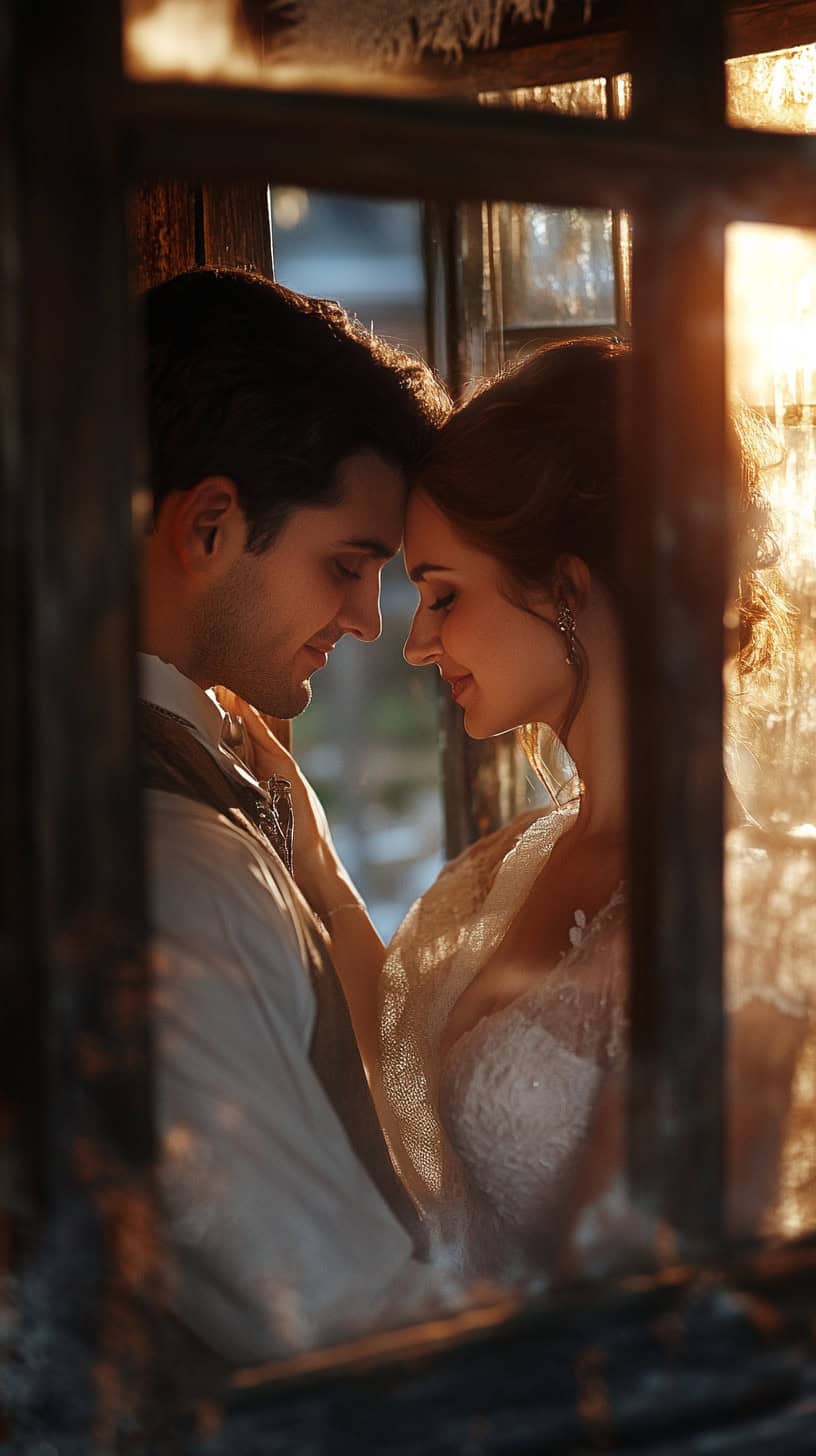 Whispering Sweet Nothings by Barn Windows