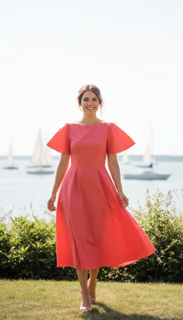 Dressy Casual Wedding Outfit for Summer