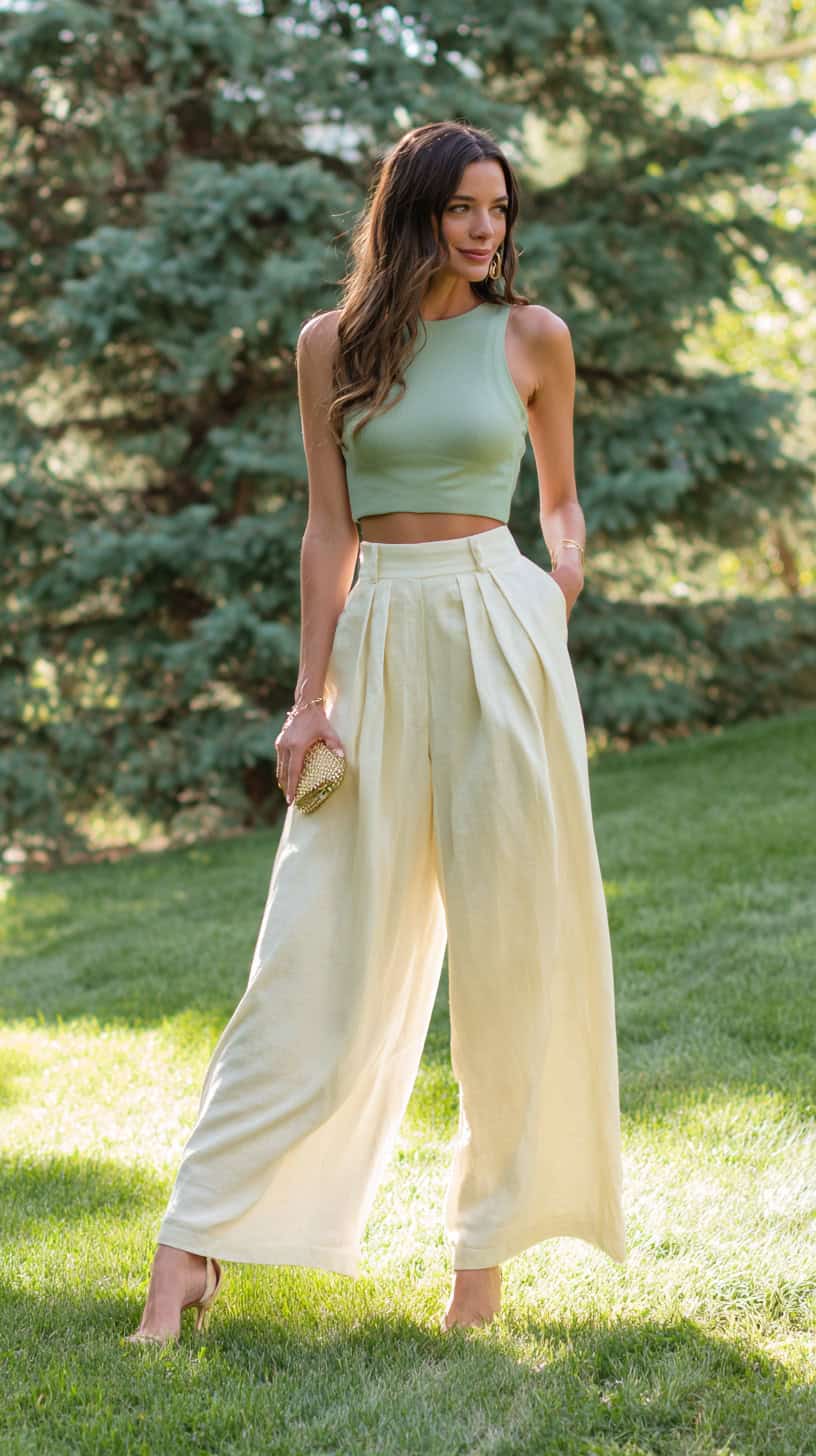 Flowy Palazzo Pants - Image 2