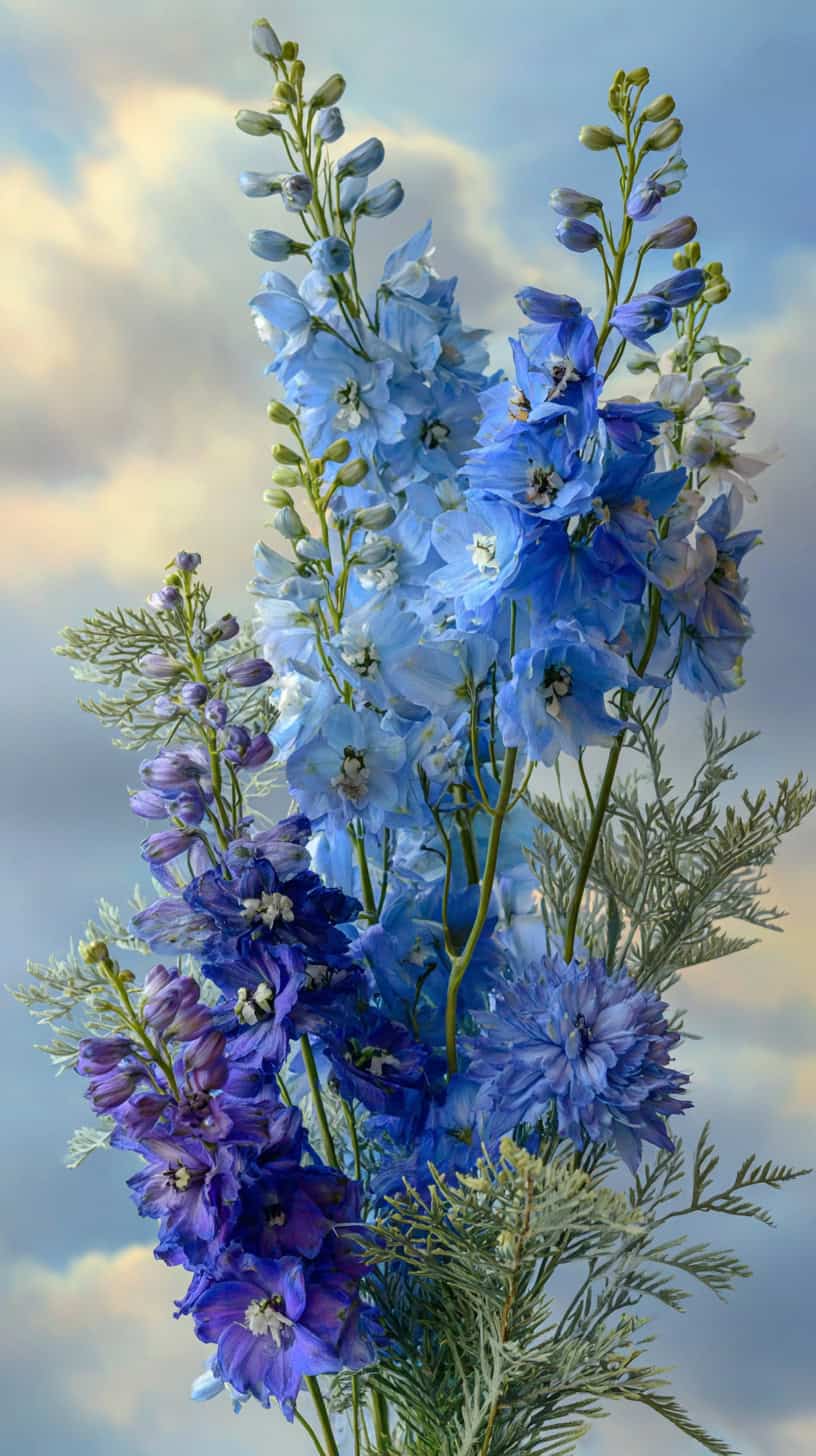 Monochromatic Delphinium - Image 2