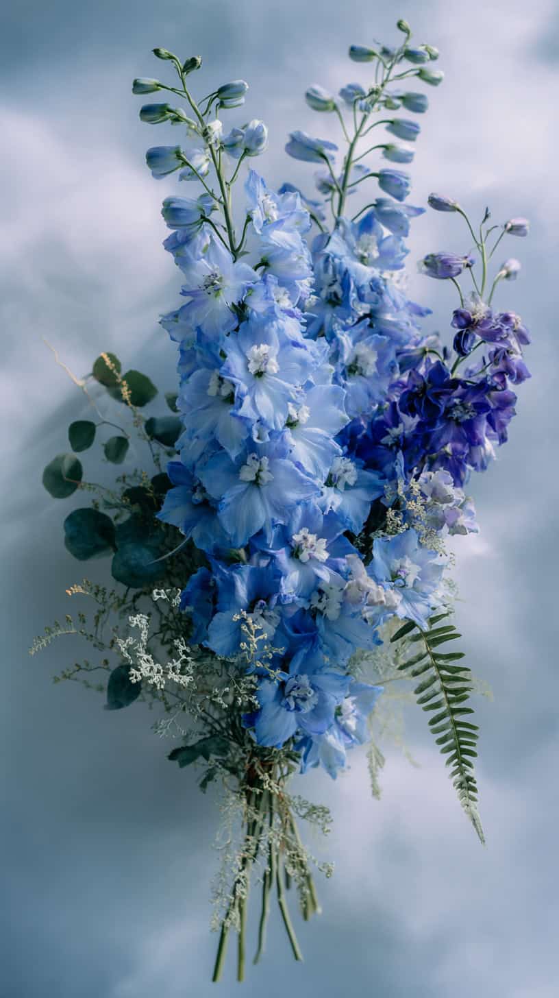 Monochromatic Delphinium - Image 1