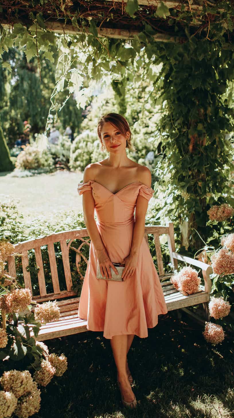 Off-Shoulder Sundress - Image 1