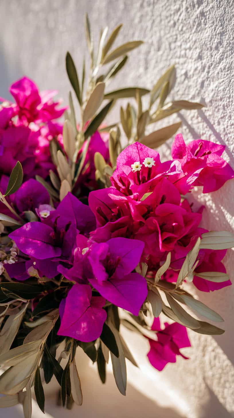 Olive and Bougainvillea Accents - Image 3