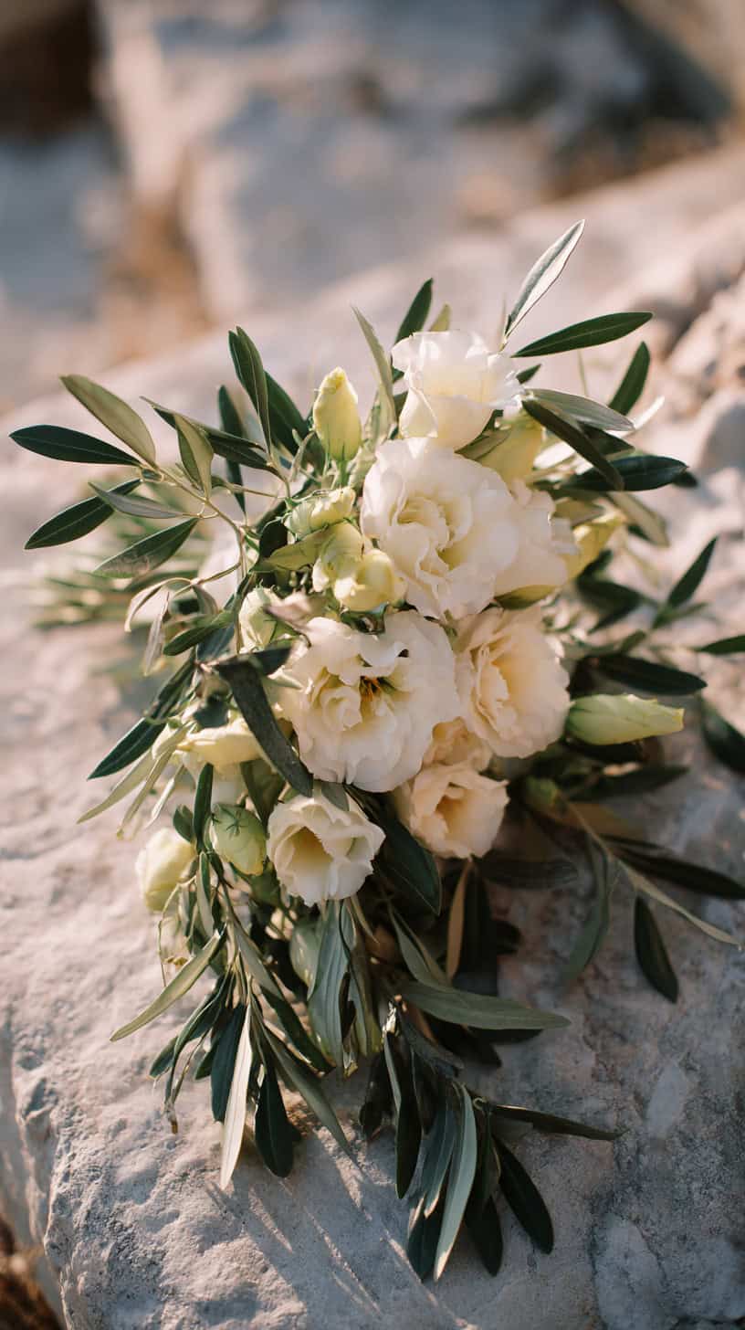 Olive and Lisianthus Combo - Image 2