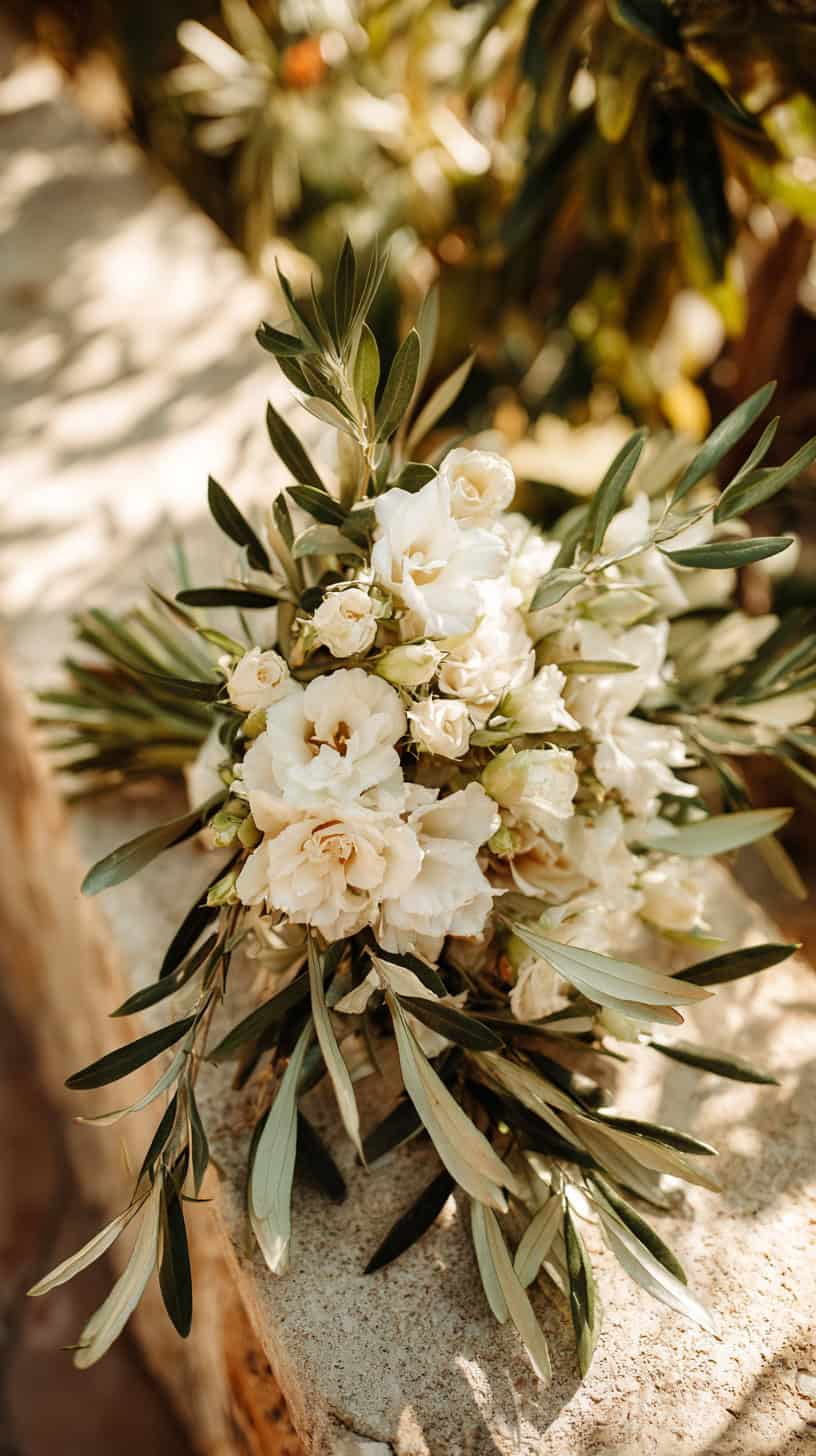Olive and Lisianthus Combo - Image 3