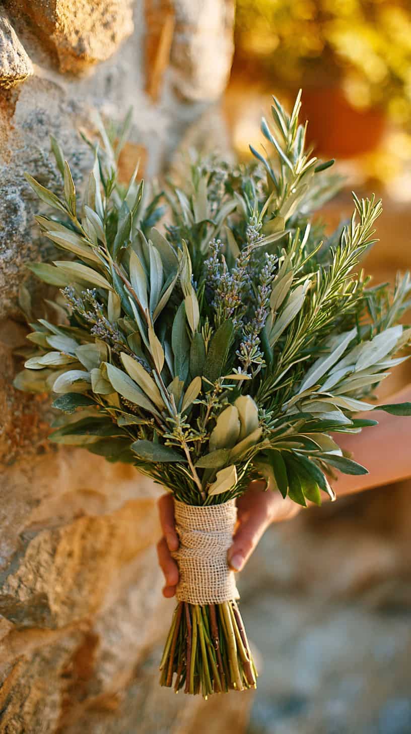 Olive plus Rosemary Sprigs