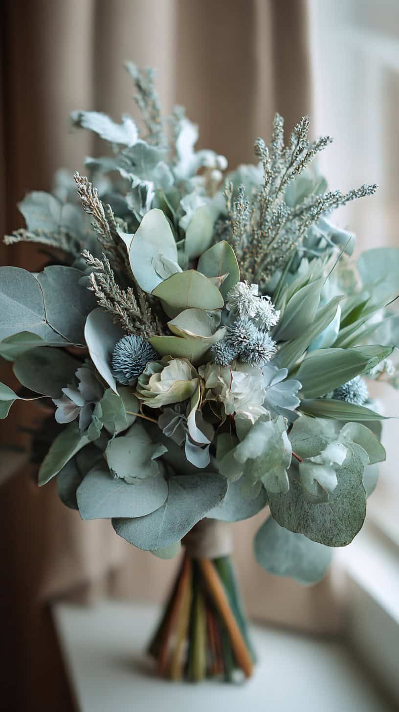 Preserved Eucalyptus Bouquet - Image 1