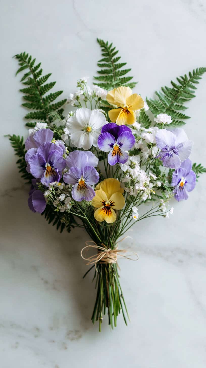 Pressed Flower Hand-tied - Image 2
