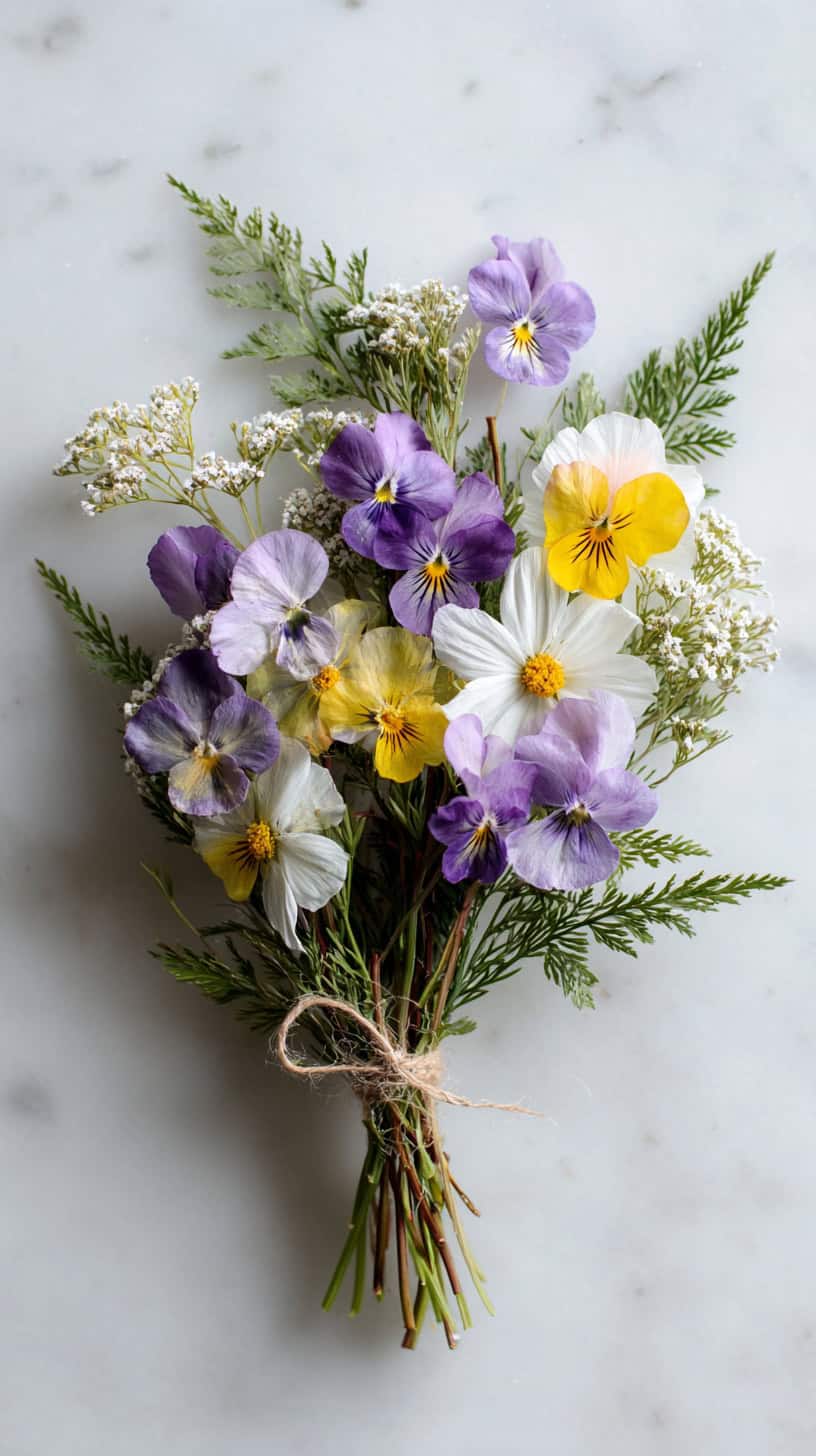 Pressed Flower Hand-tied - Image 3