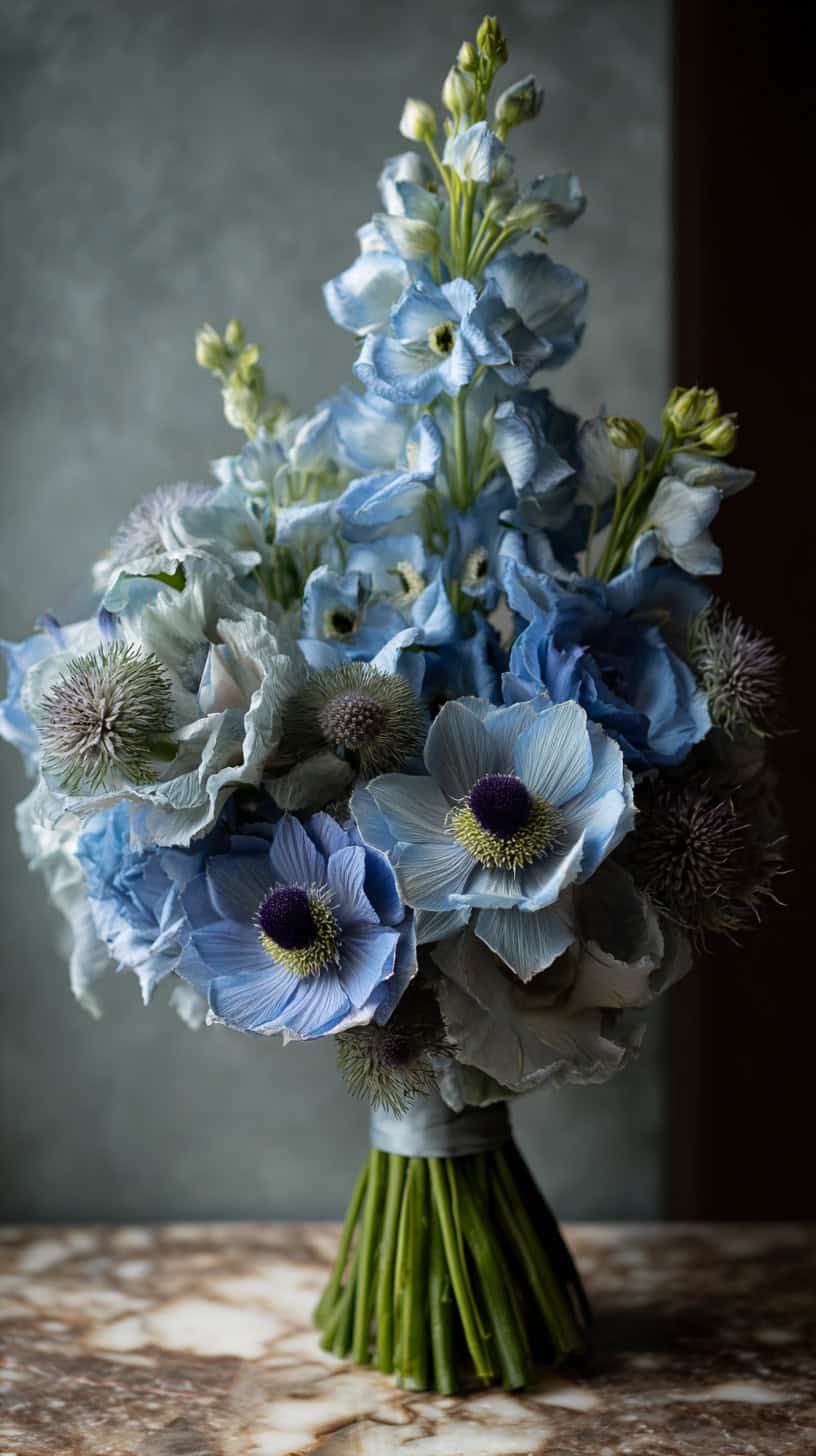 Scabiosa Delphinium Cluster - Image 1