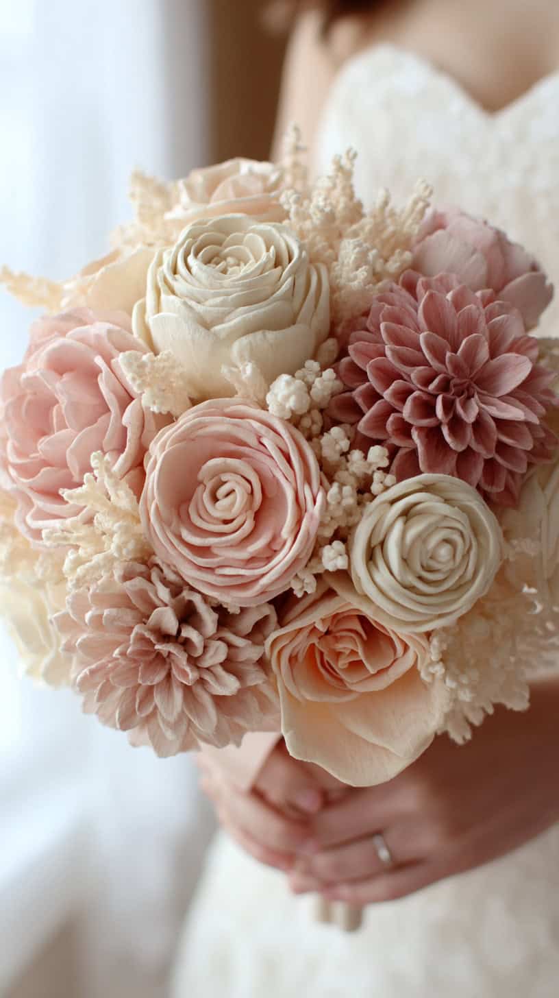 Sola Wood Flower Bouquet - Image 2