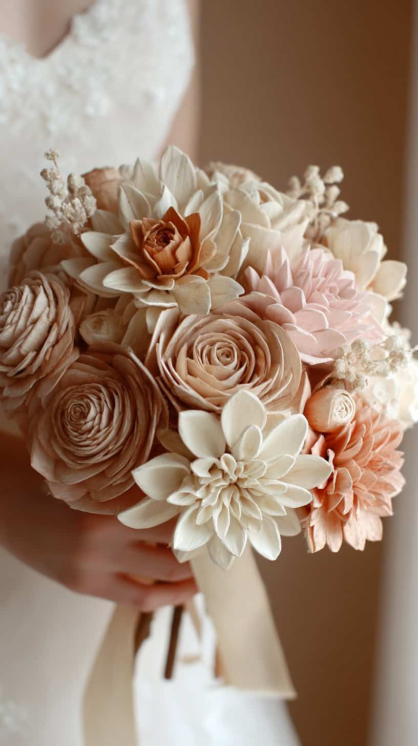 Sola Wood Flower Bouquet - Image 3